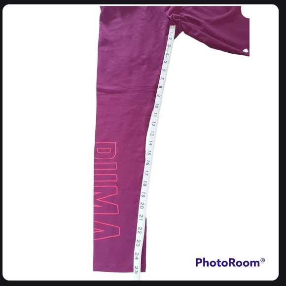 Puma • Purple Tight Pants - Picture 3 of 6